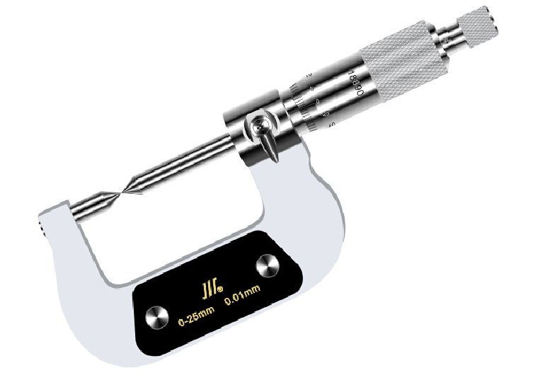 成量尖头千分尺*0-75mm 执行标准： GB/T 6313-2004