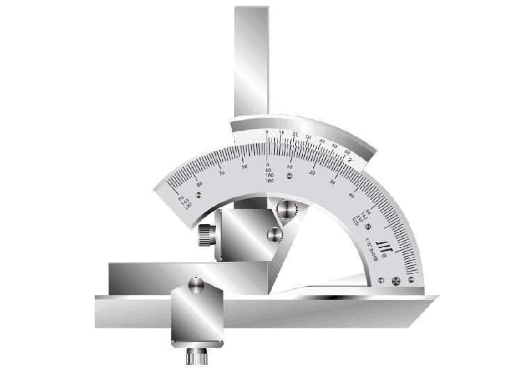 成量游标万能角度尺 执行标准： GB/T 6315-2008