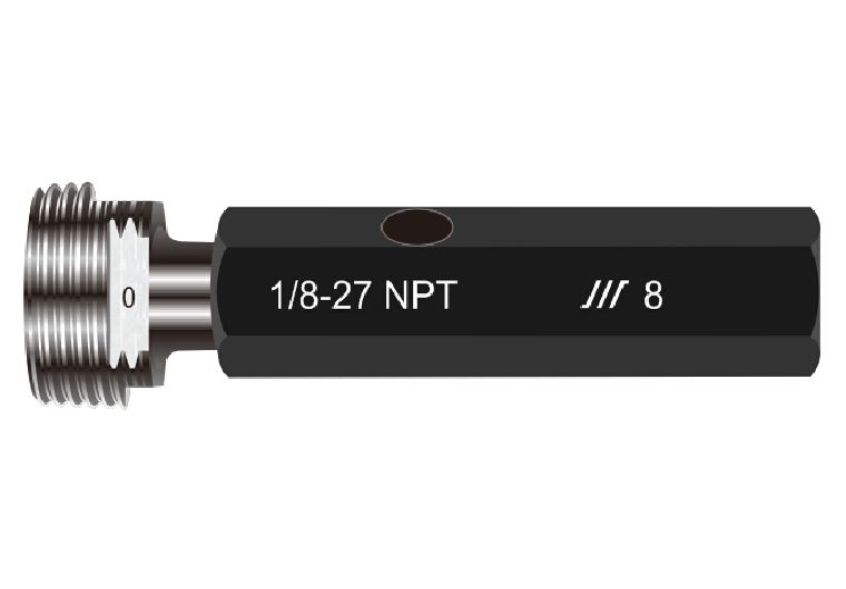 成量NPT-美标圆锥管螺纹塞规 执行标准： ANSI/ASME B1.20.2M