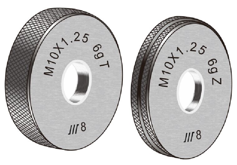 成量M-公制螺纹环规 执行标准： GB/T 3934-2003