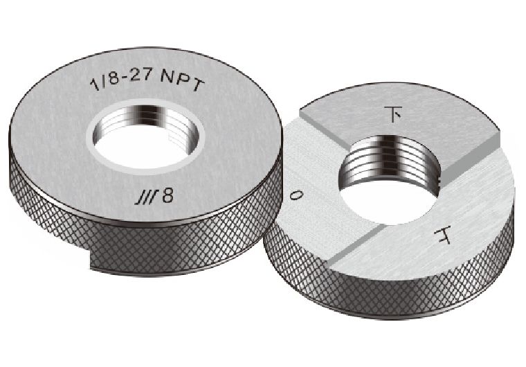 成量NPT-60°美标圆锥管螺纹环规 执行标准： ANSI/ASME B1.20.1-2013