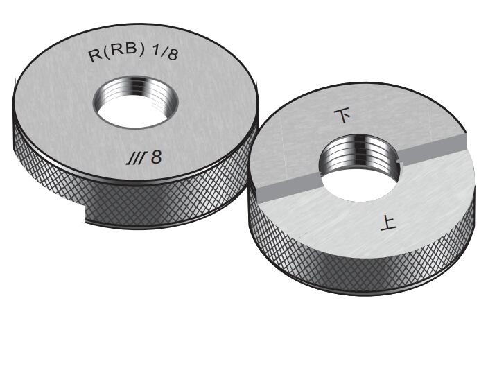 成量R-55°圆锥管螺纹环规 执行标准： ISO 7-2：2000；JB/T 10031|