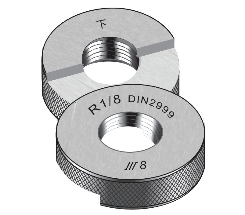 成量R-德标管螺纹环规 执行标准： DIN2999