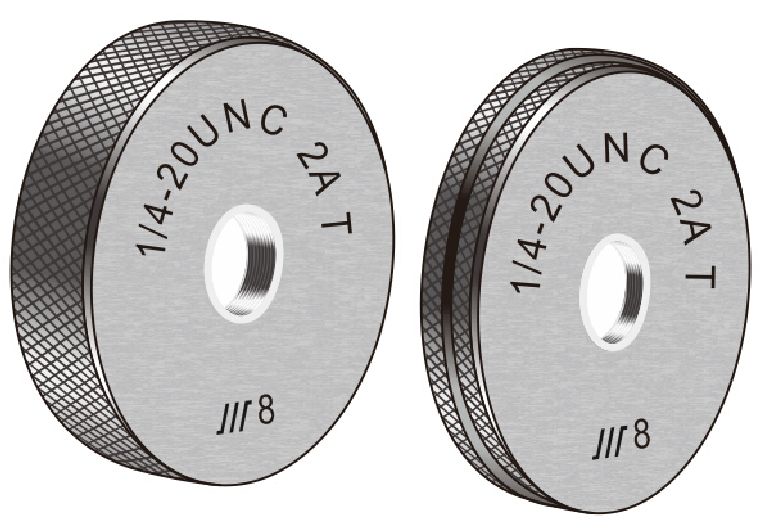 成量UN-美标统一螺纹环规 执行标准： JB/T 10865