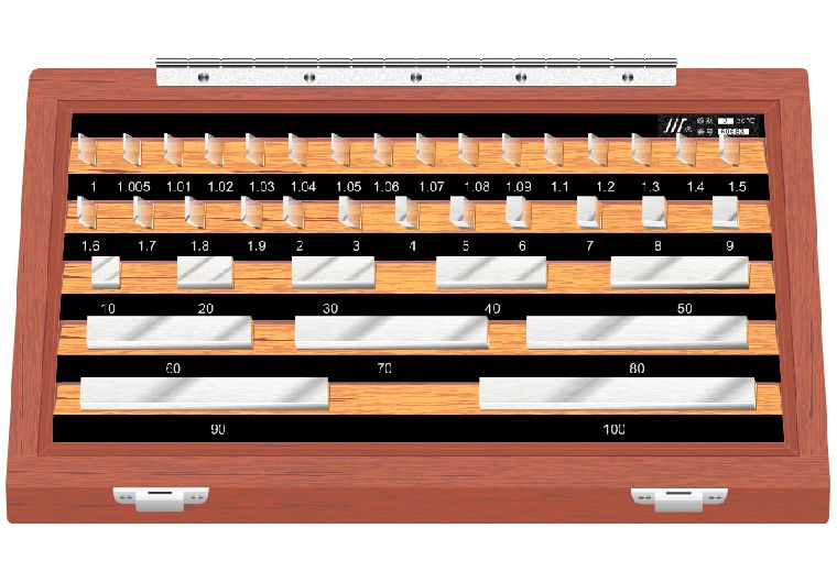 成量公制矩形量块*38块/套 执行标准： GB/T 6093-2001