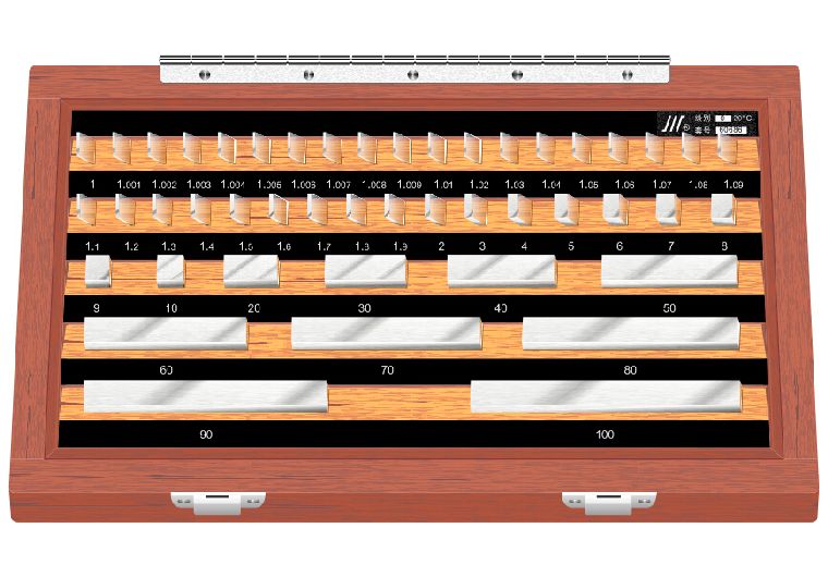 成量公制矩形量块*46块/套 执行标准： GB/T 6093-2001