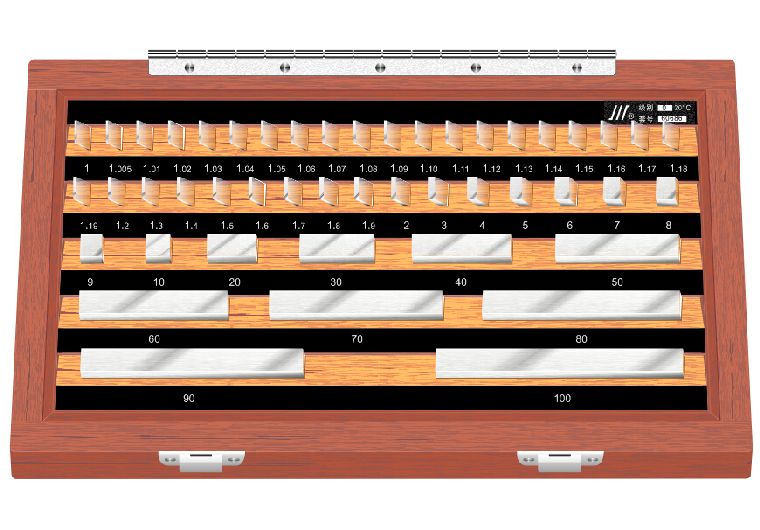 成量公制矩形量块*47块/套 执行标准： DIN 861-1:1980